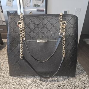 Black and Gold Designer Purse